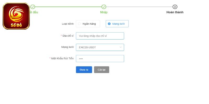 Hướng dẫn rút tiền Sodo66 mới nhất